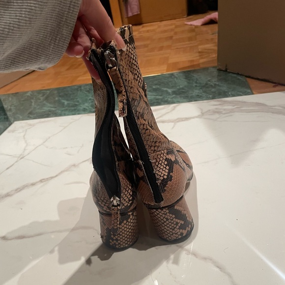 zara animal print booties - Picture 4 of 7